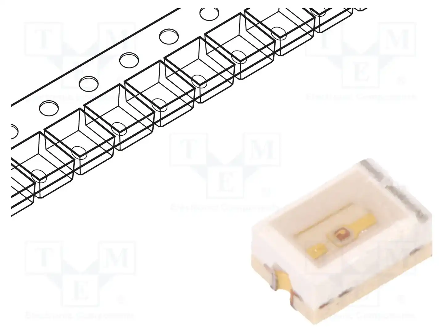 ROHM SEMICONDUCTOR SML-010YTT86 — Светодиоды SMD цветные