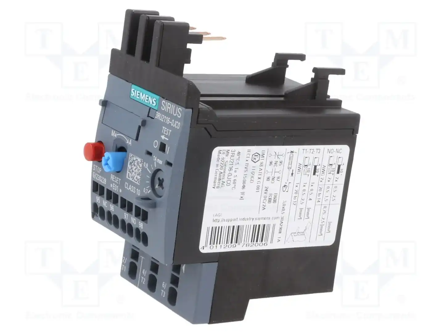 SIEMENS 3RU2116-0JC0 — Контакторы - дополнительное оборудование