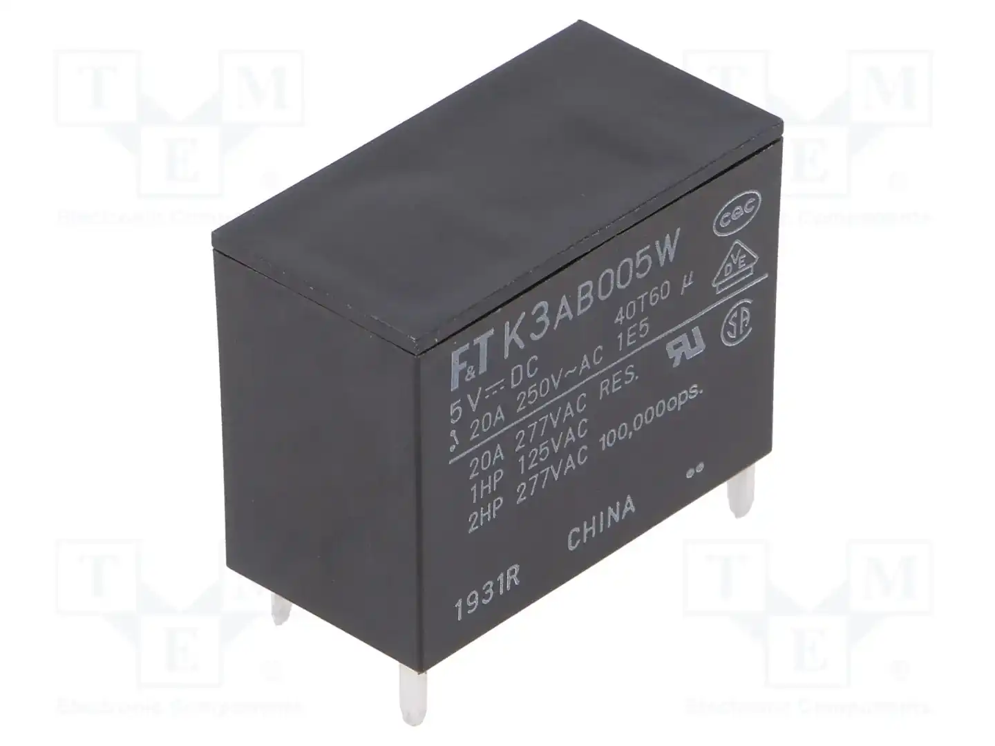 FCL Components FTR-K3AB005W — Электромагнитное реле мощности