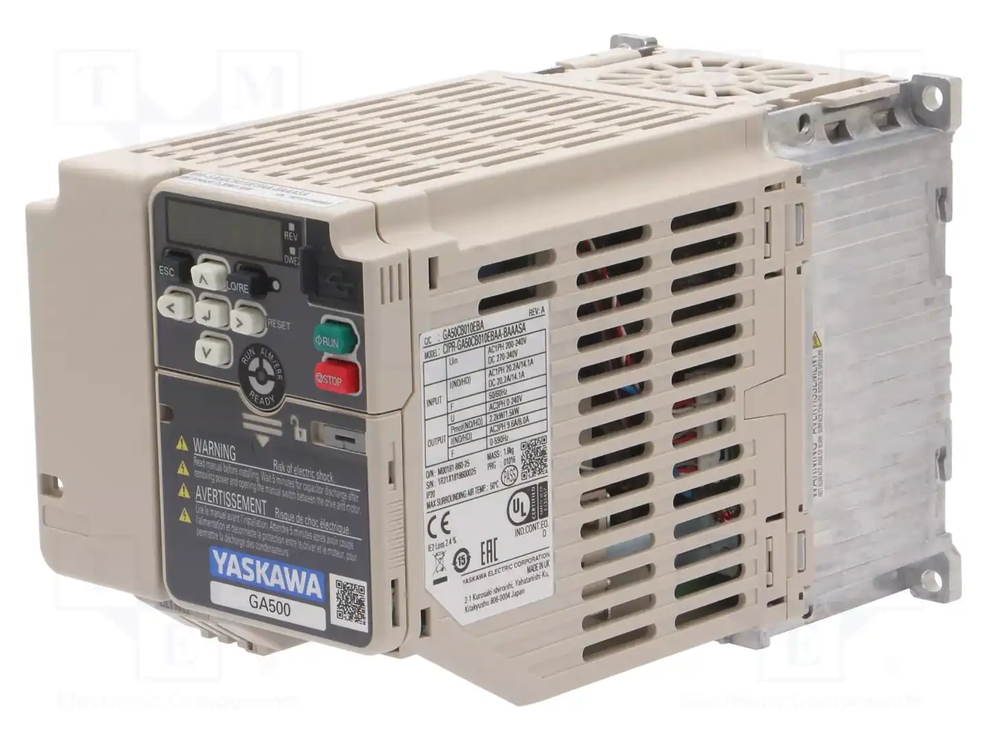 YASKAWA CIPR-GA50CB010EBAA-BAAASA — Однофазные инверторы