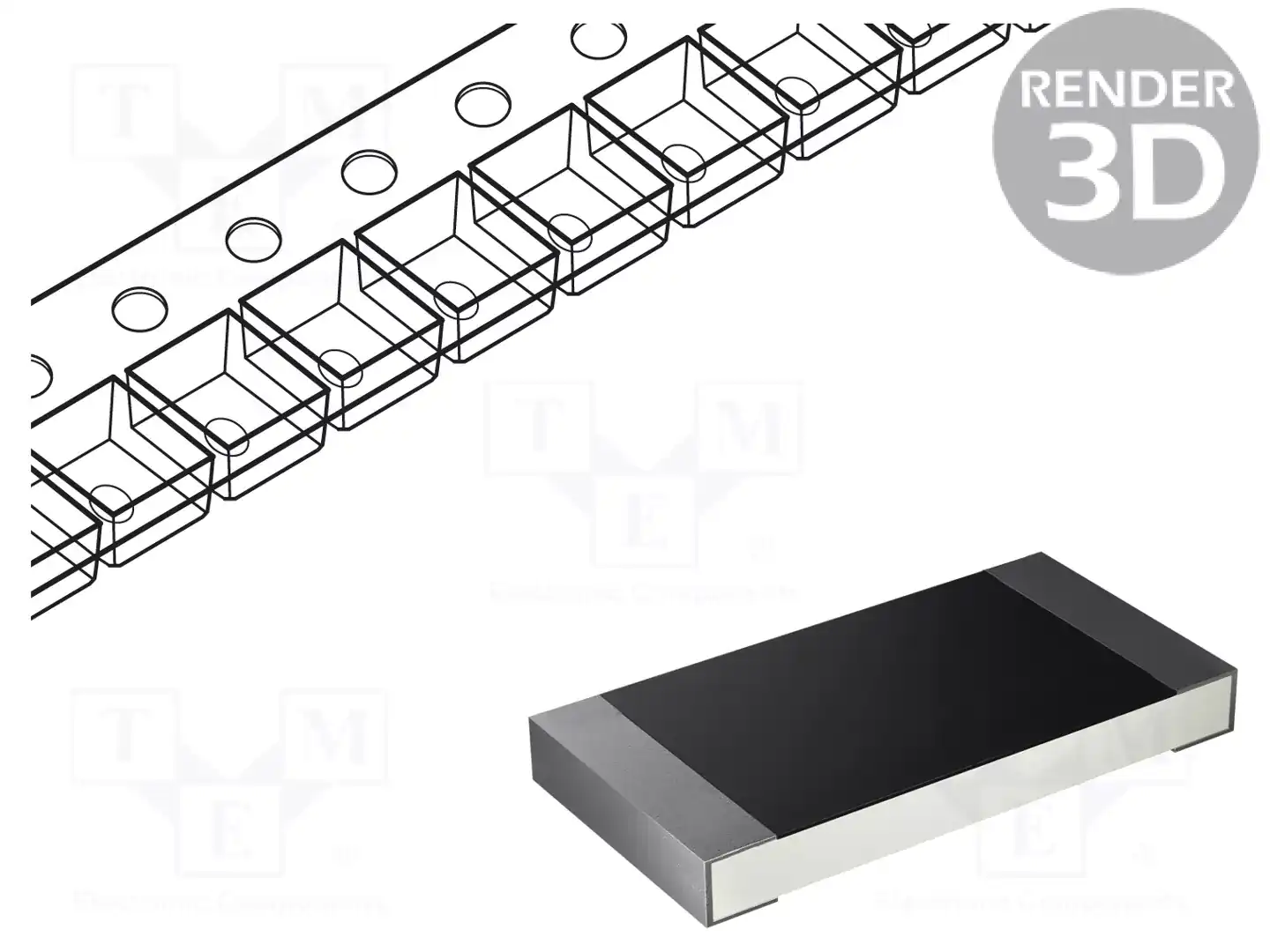 EATON ELECTRONICS MSMA1206R0010FCM — Резисторы SMD