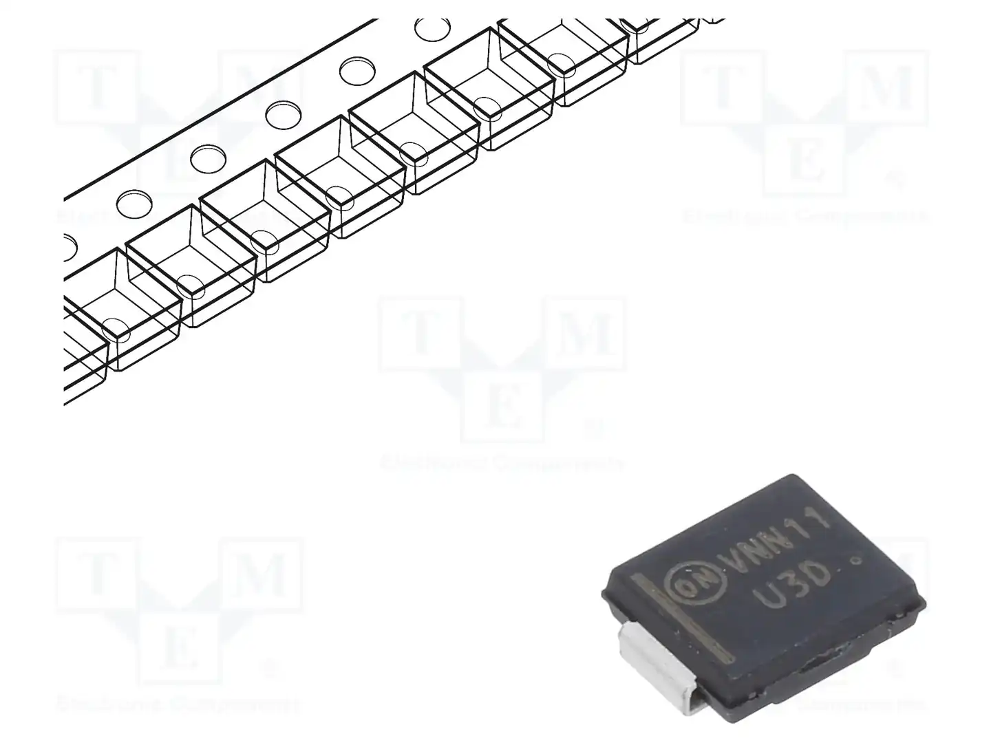 onsemi MURS320T3G — Универсальные диоды SMD