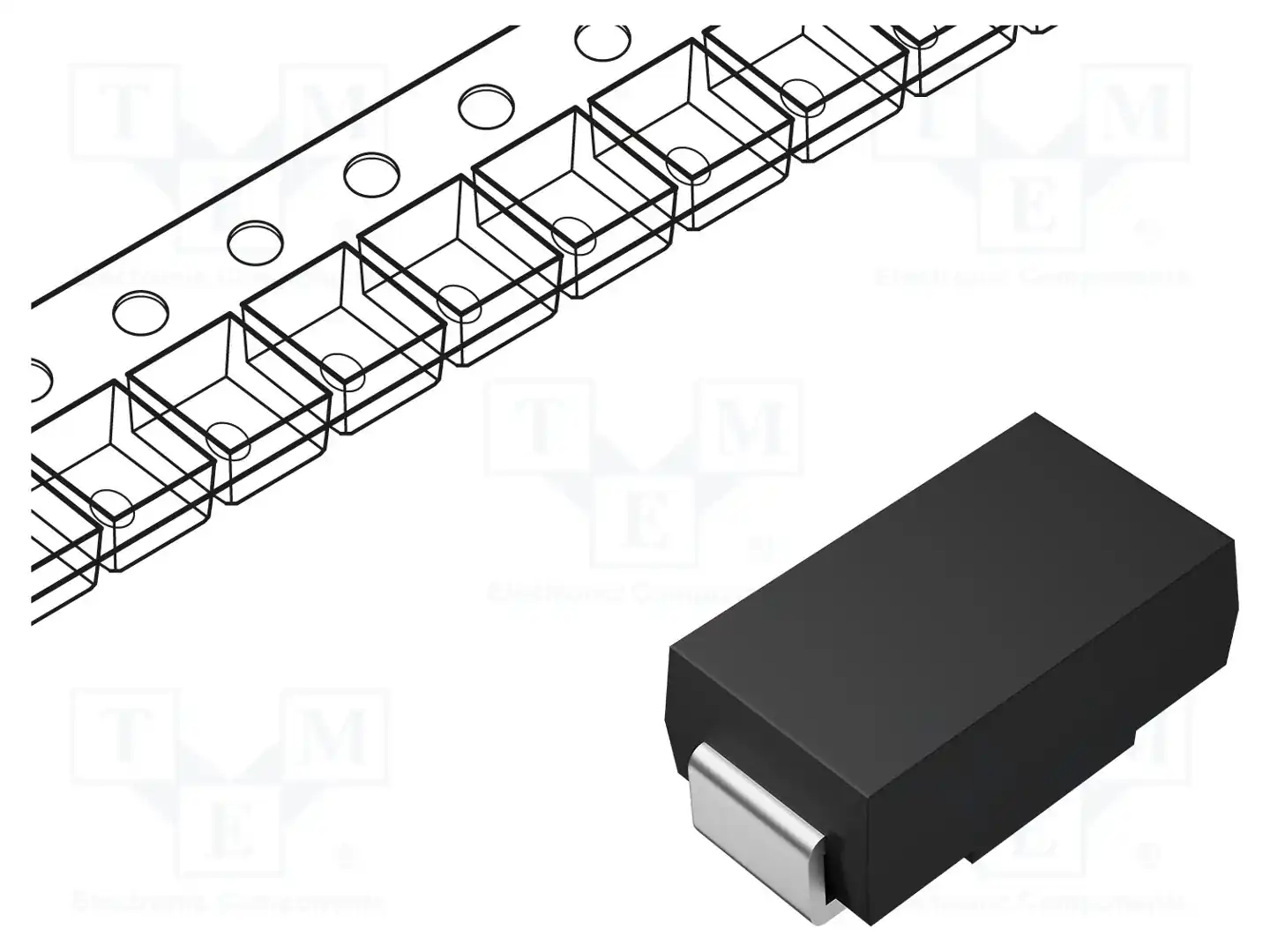 EATON ELECTRONICS 10BJ15CA — Диоды TVS SMD двунаправленные