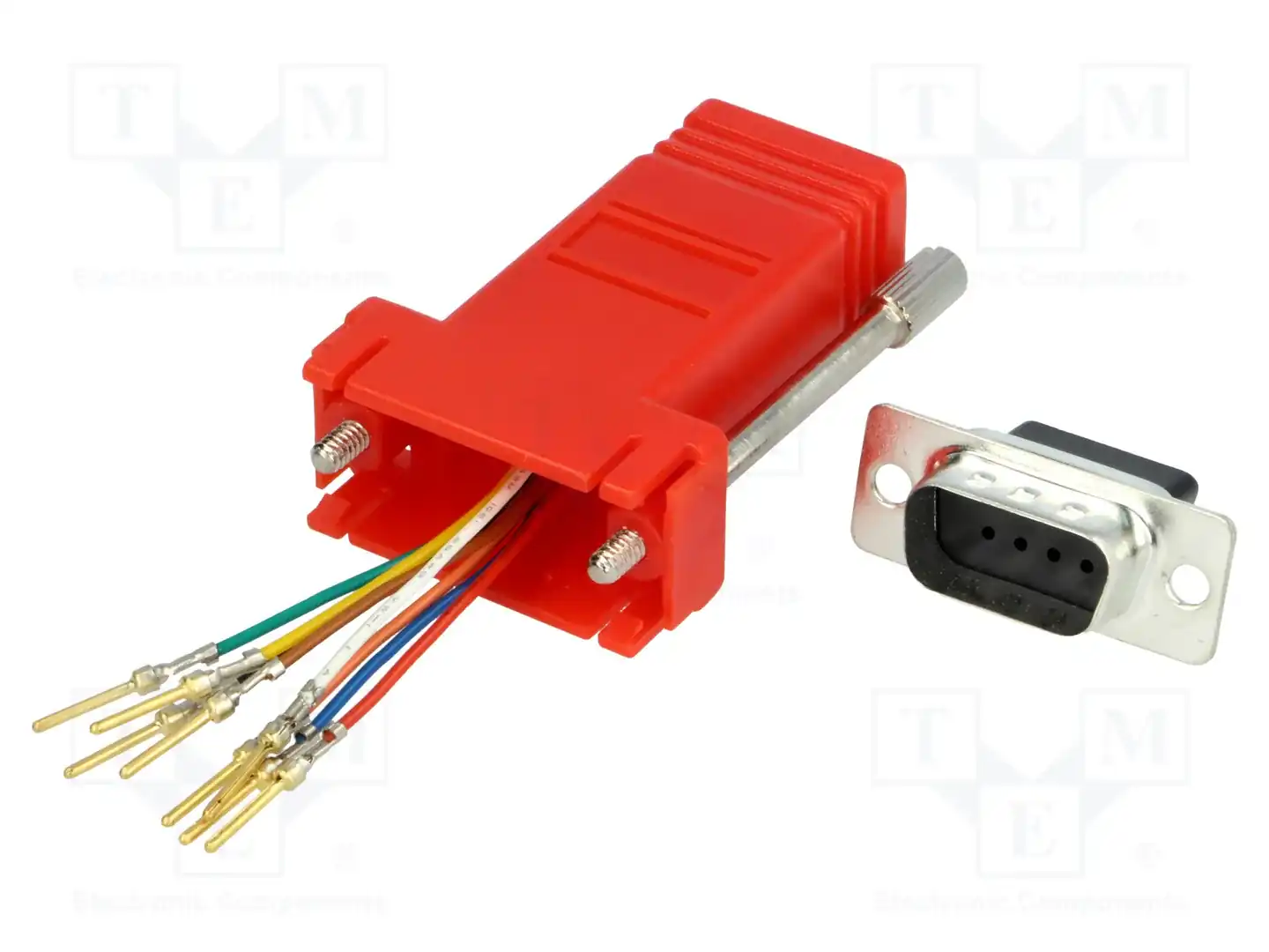 MH CONNECTORS DA9-PMJ8-R-K — Адаптеры D-Sub