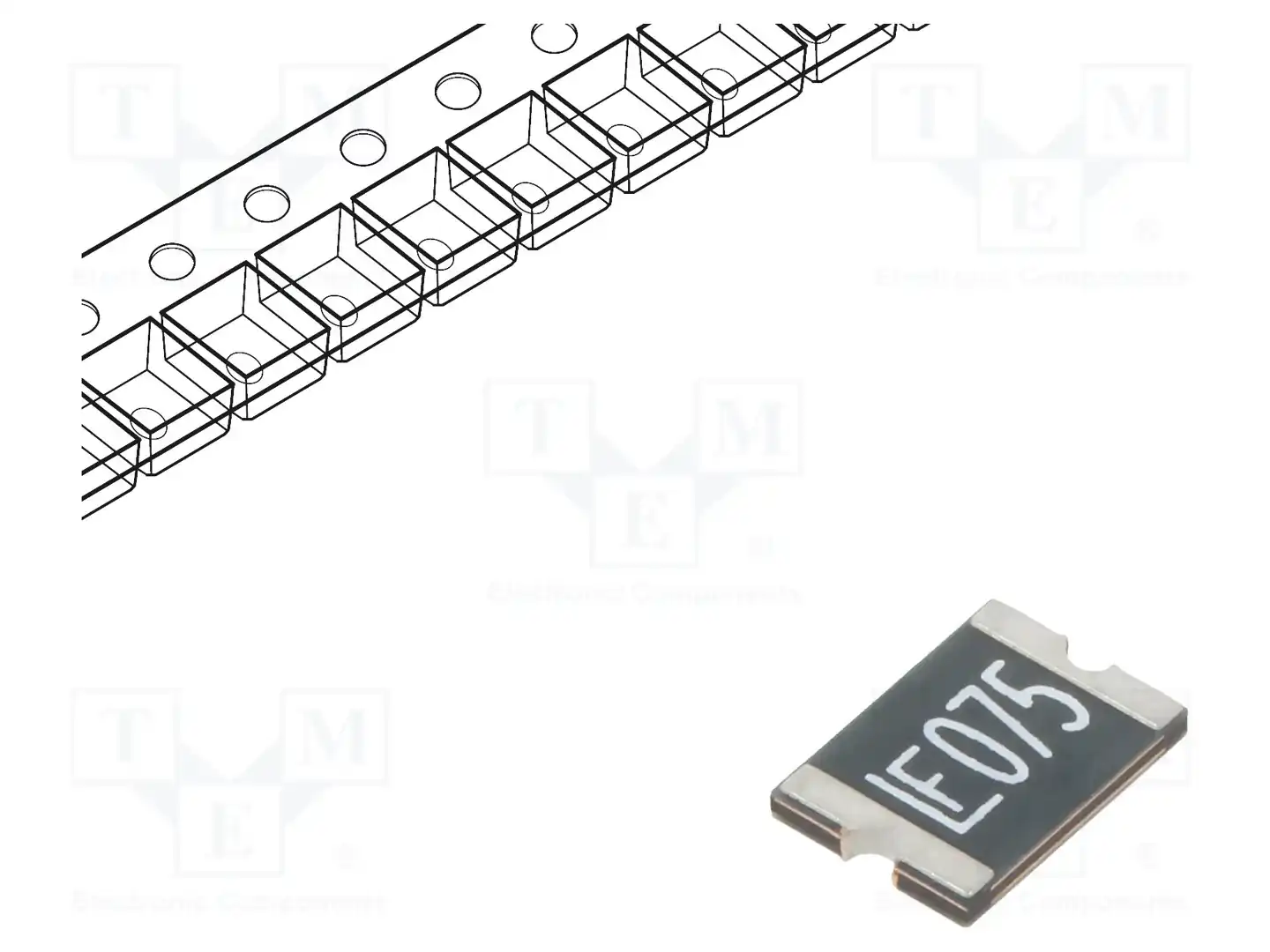LITTELFUSE 1812L075PR — Предохранители полимерные SMD