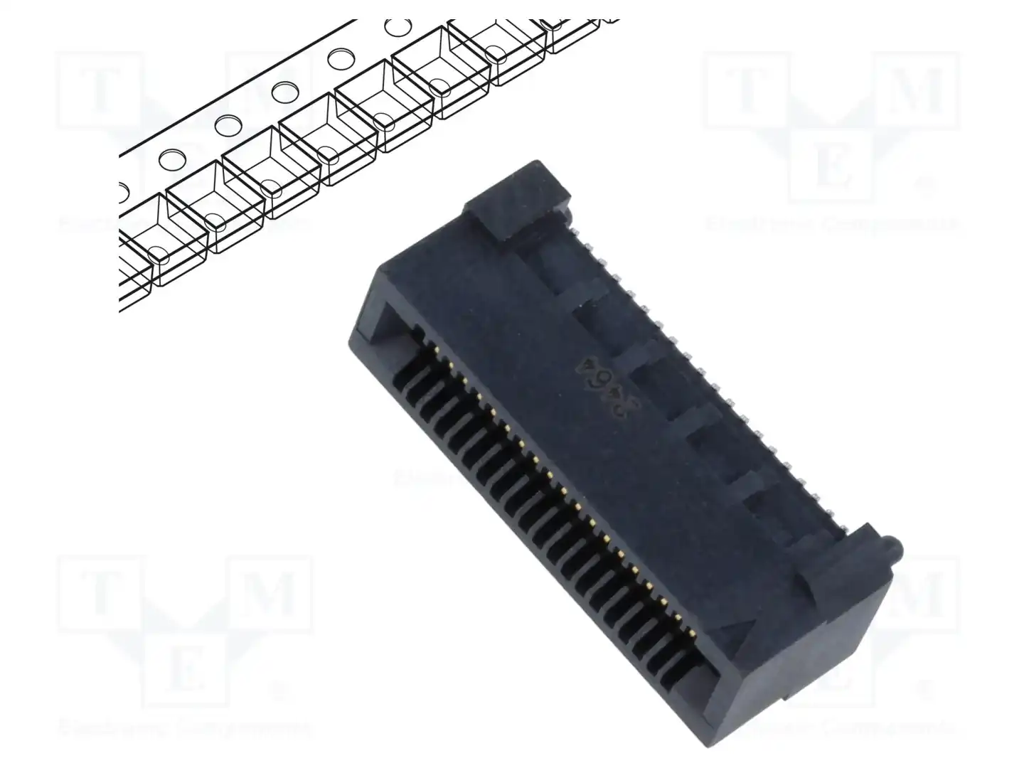 SAMTEC HSEC8-120-01-S-DV-A-K-TR — Разъeмы пластина - пластина
