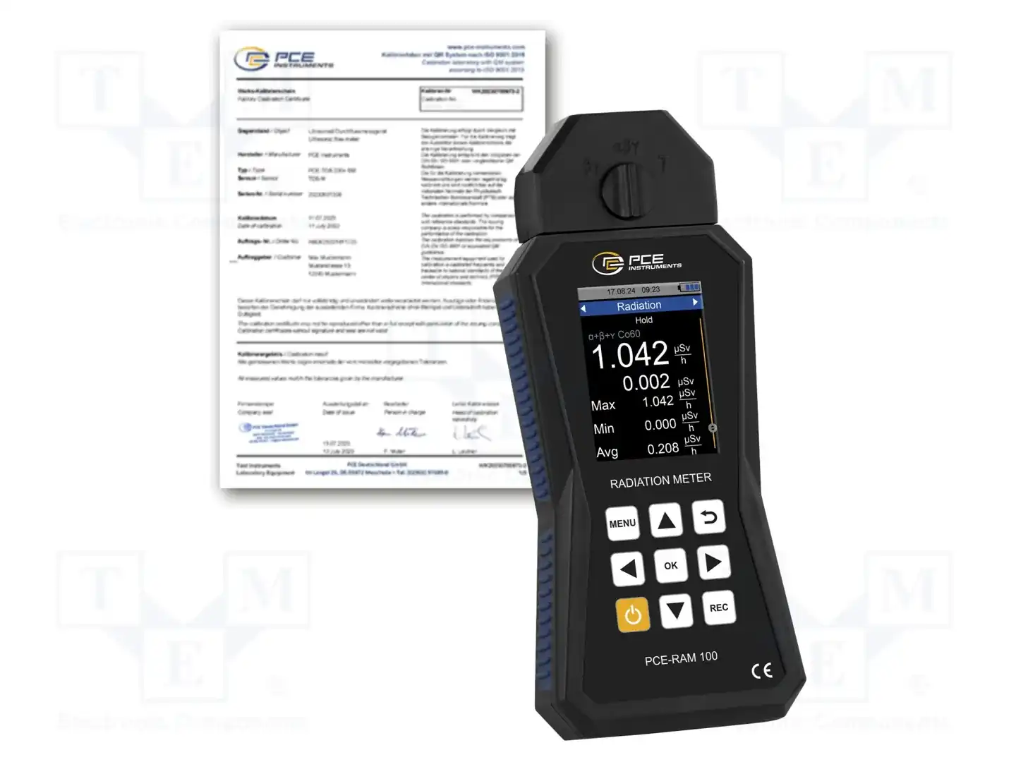 PCE INSTRUMENTS PCE-RAM 100-ICA — Измерители условий окруж. среды - остал