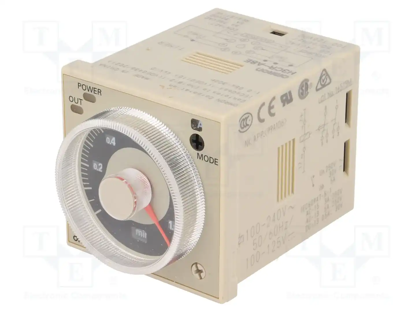 OMRON H3CR-A8E 100-240AC/100-125DC — Временные аналоговые реле