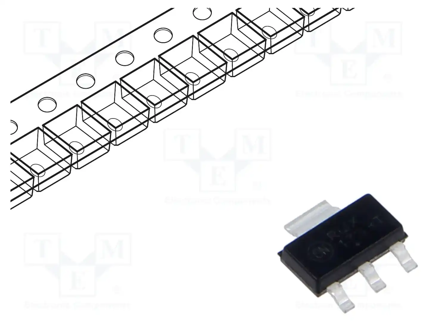 onsemi NCP1117IST33T3G — Стабилизаторы напряжения нерегулир. LDO