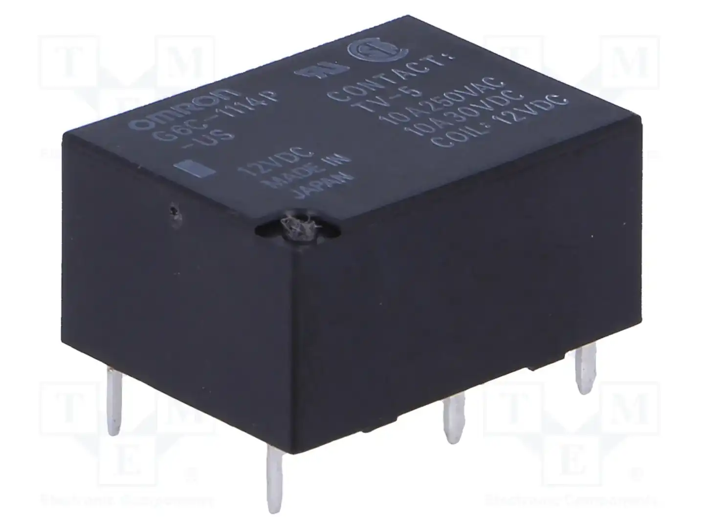 OMRON Electronic Components G6C-1114P-US 12VDC — Реле электромагн. миниатюрные