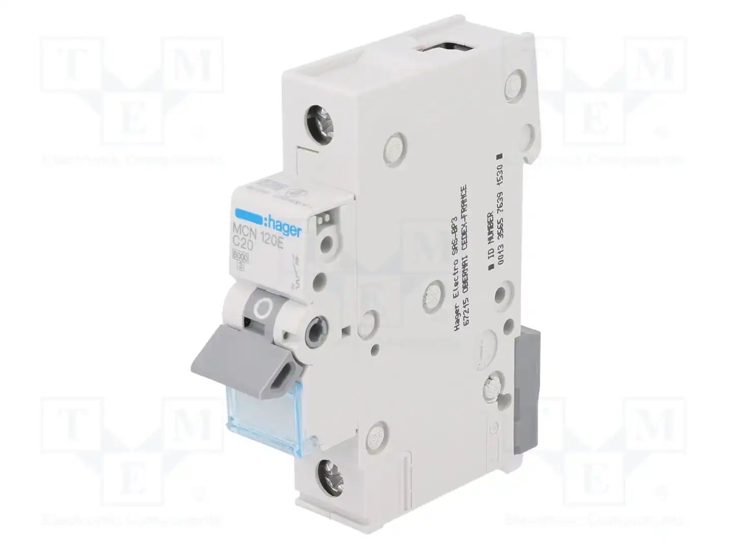 HAGER MCN120E — Выключатели максимального тока