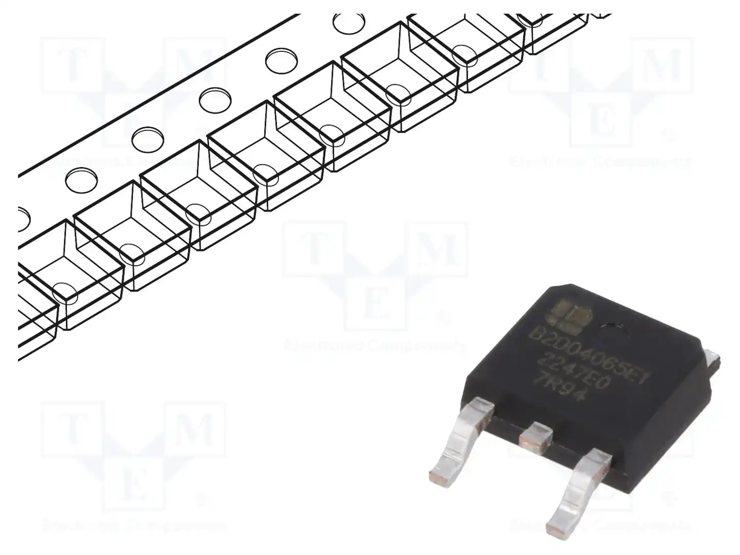 BASiC SEMICONDUCTOR B2D04065E1 — Диоды Шотки SMD