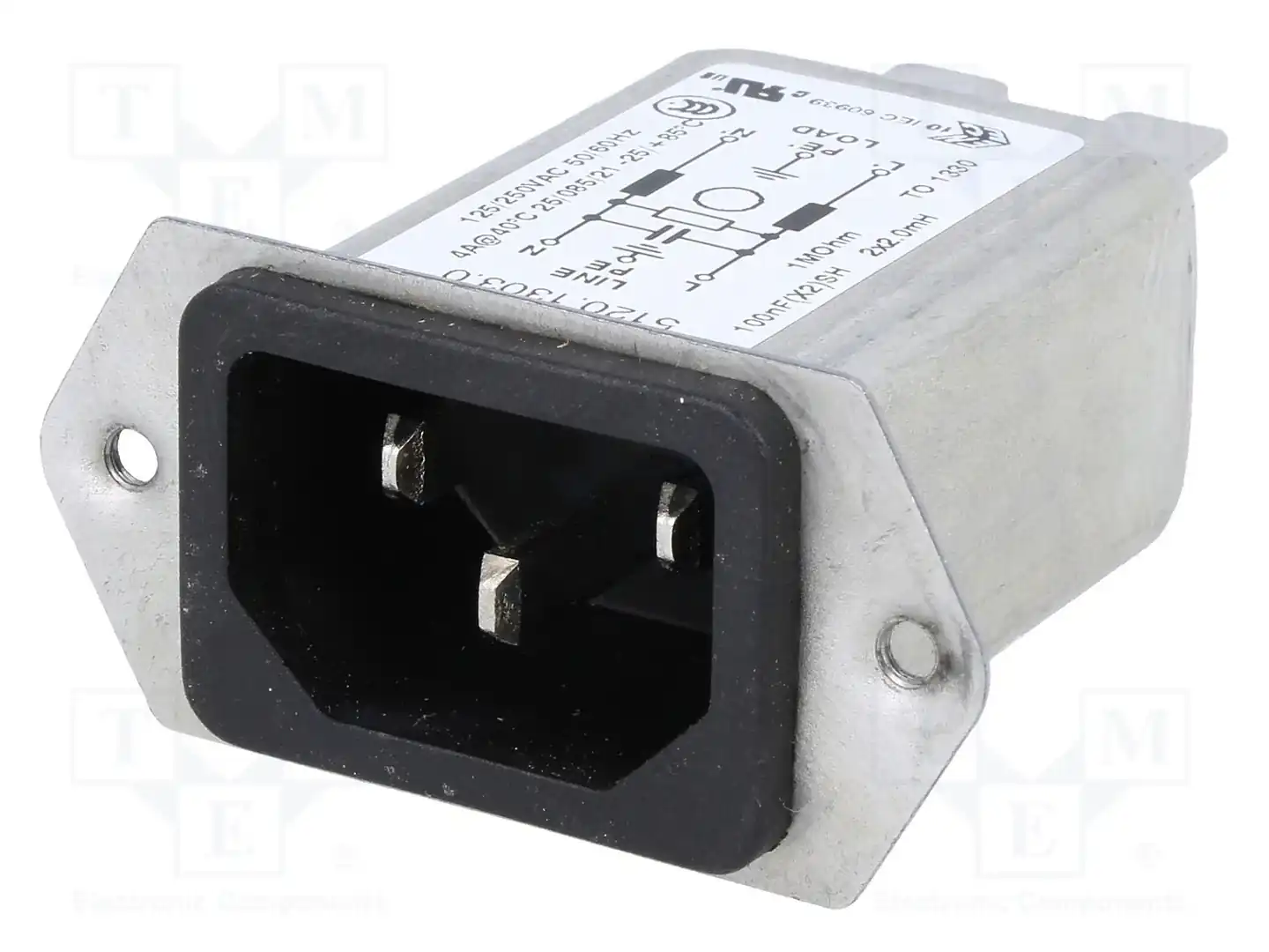 SCHURTER 5120.1303.0 — Разъемы IEC 60320
