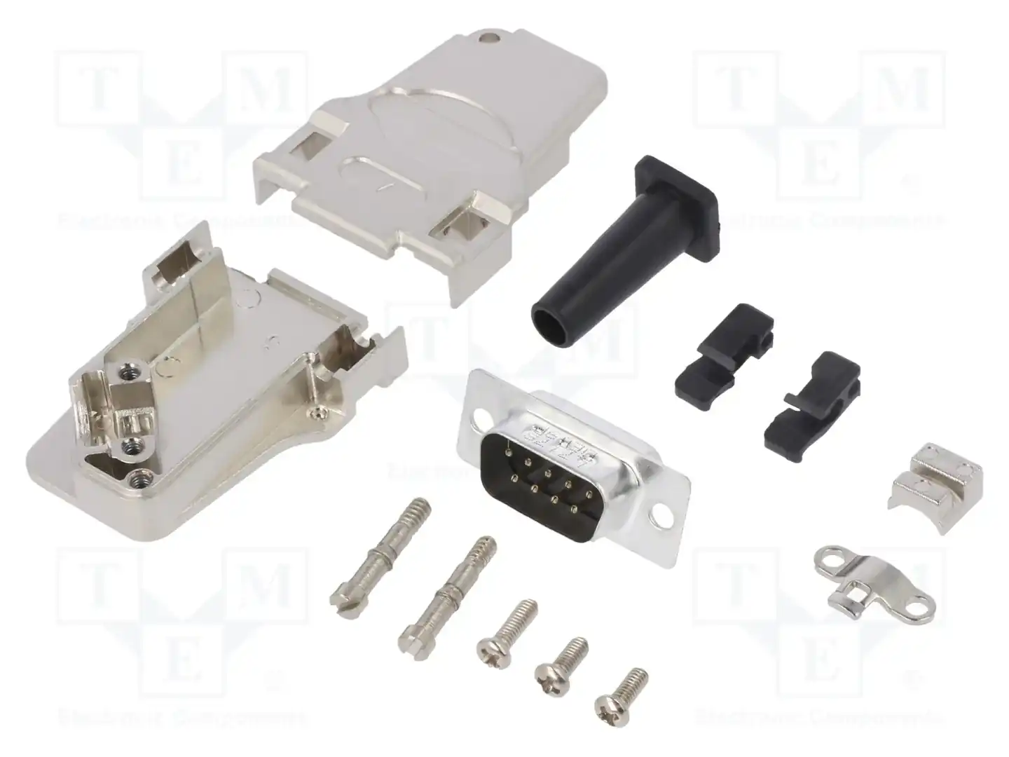 AMPHENOL COMMUNICATIONS SOLUTIONS L17D45ZF09-RG+L717SDE09P — Комплектные штекеры D-Sub