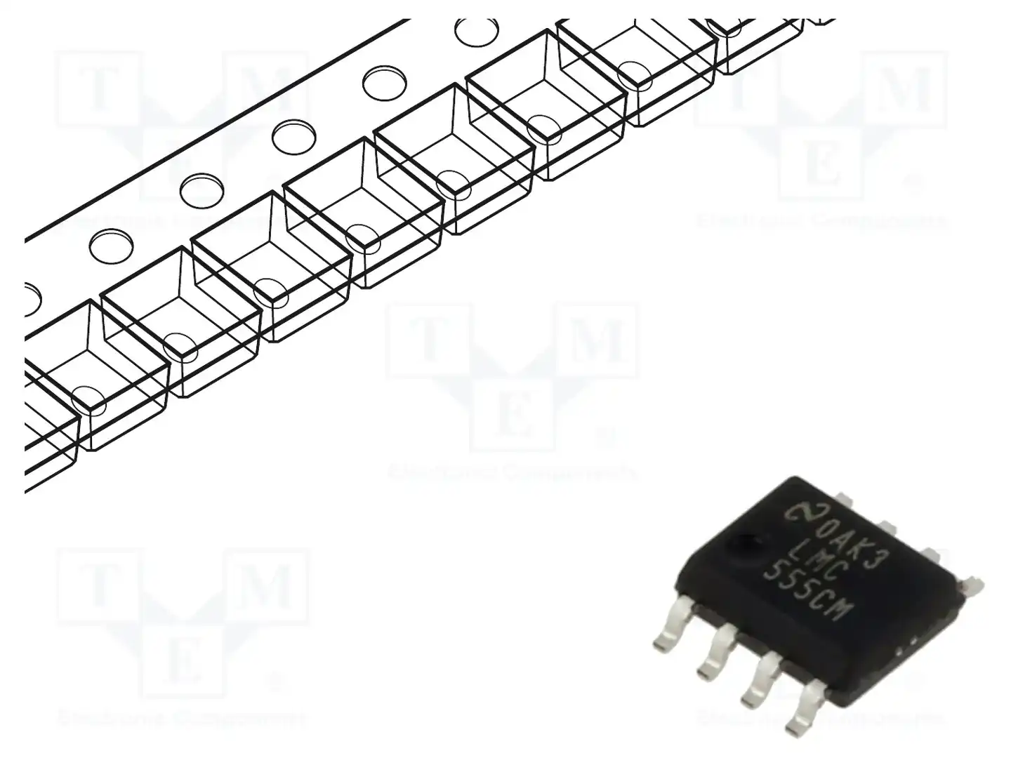 Texas Instruments LMC555CMX/NOPB — Микросхемы watchdog и reset