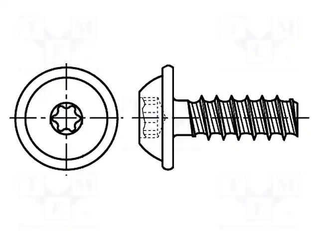 BOSSARD 3205528 — Шурупы