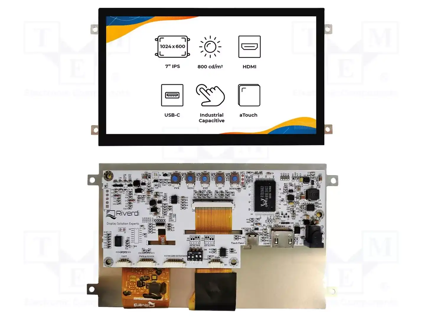 Riverdi SM-RVT70HSHFWCA0 — Интеллигентные дисплеи