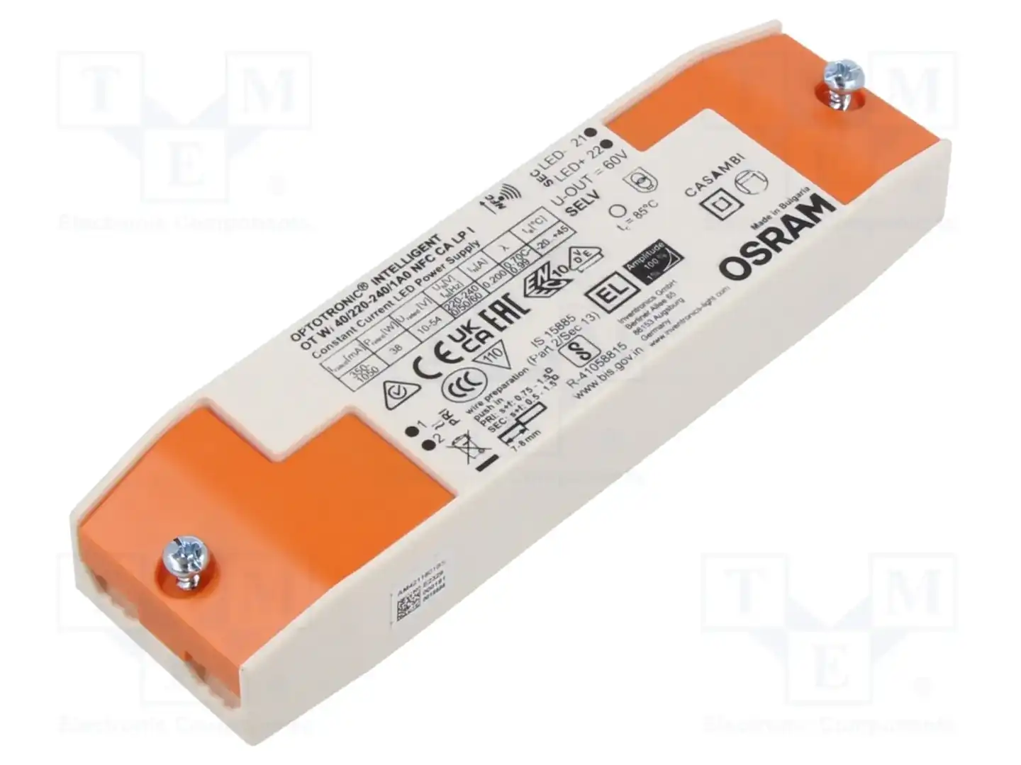 ams OSRAM OT WI 40/220-240/1A0 NFC CA LP I — Блоки питания для LED