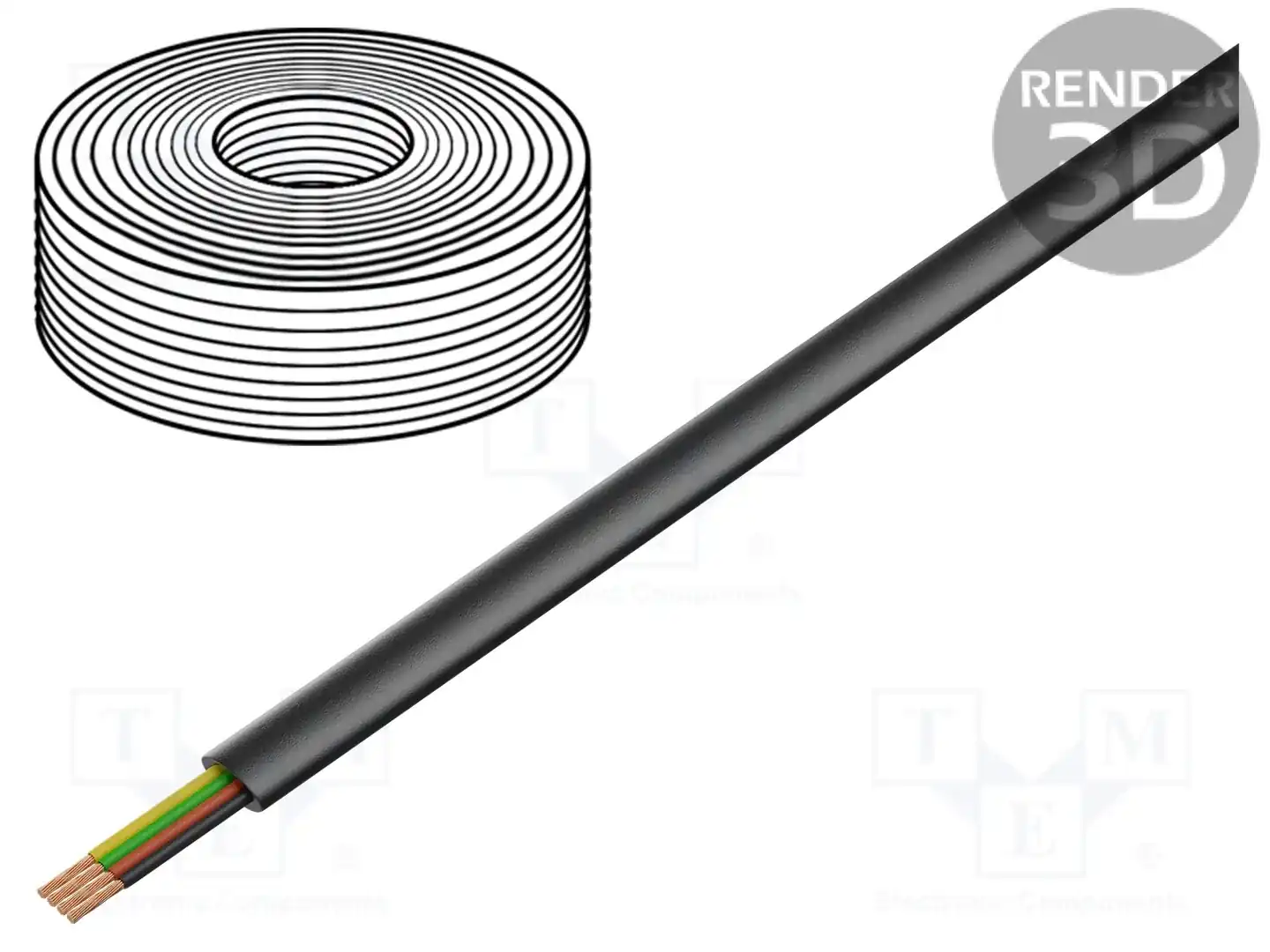 GEMBIRD TC1000S-100M-B — Провода телефонные