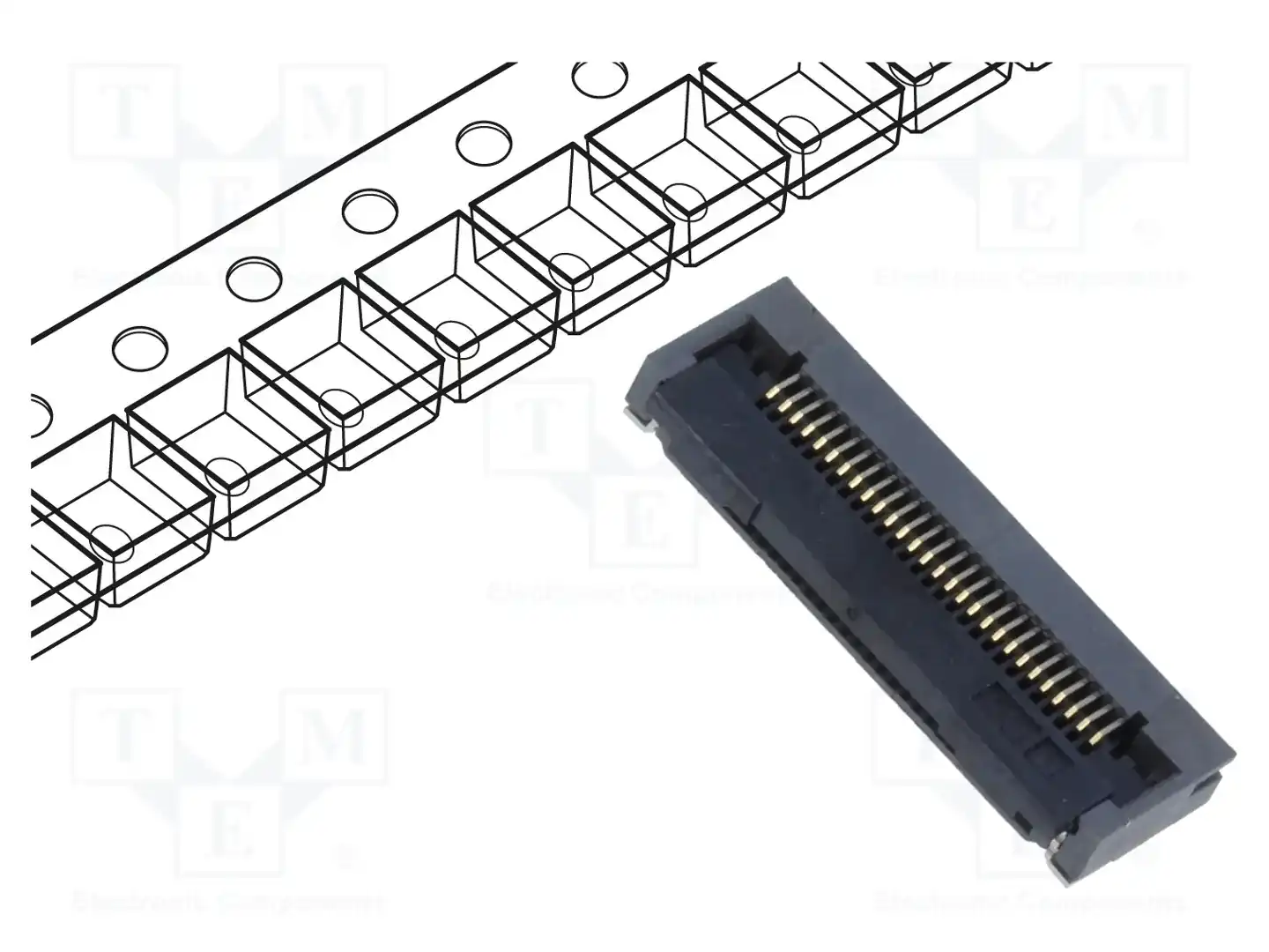 HIROSE FH28K-28S-0.5SH — Разъeмы FFC/FPC растр 0,5мм