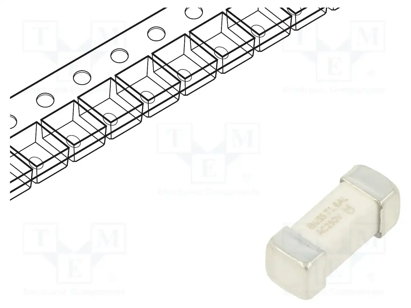 EATON/BUSSMANN TR-1245UMFT1-6-R — Предохранители SMD UMT медленные