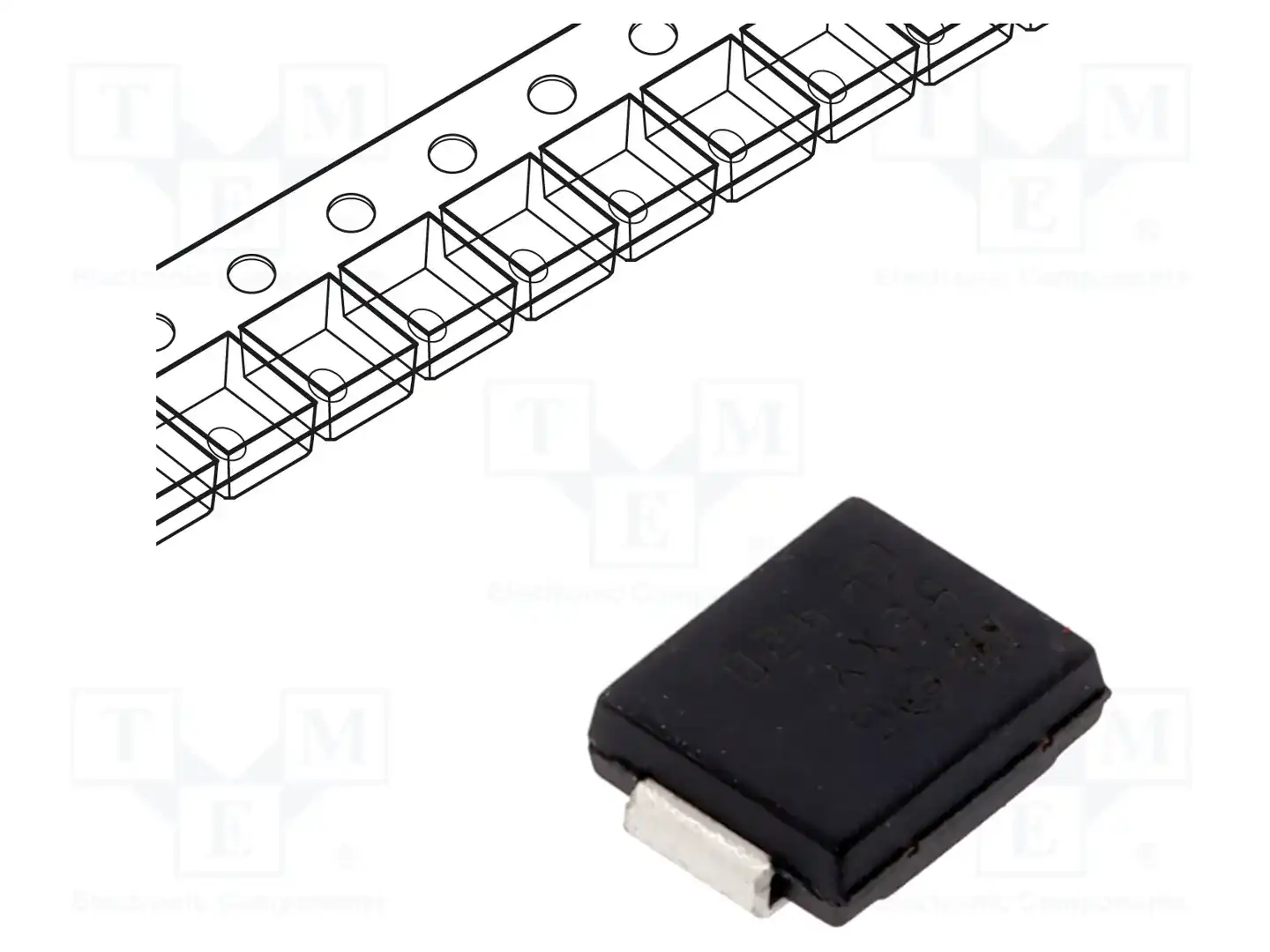 STMicroelectronics SM15T39CAY — Диоды TVS SMD двунаправленные