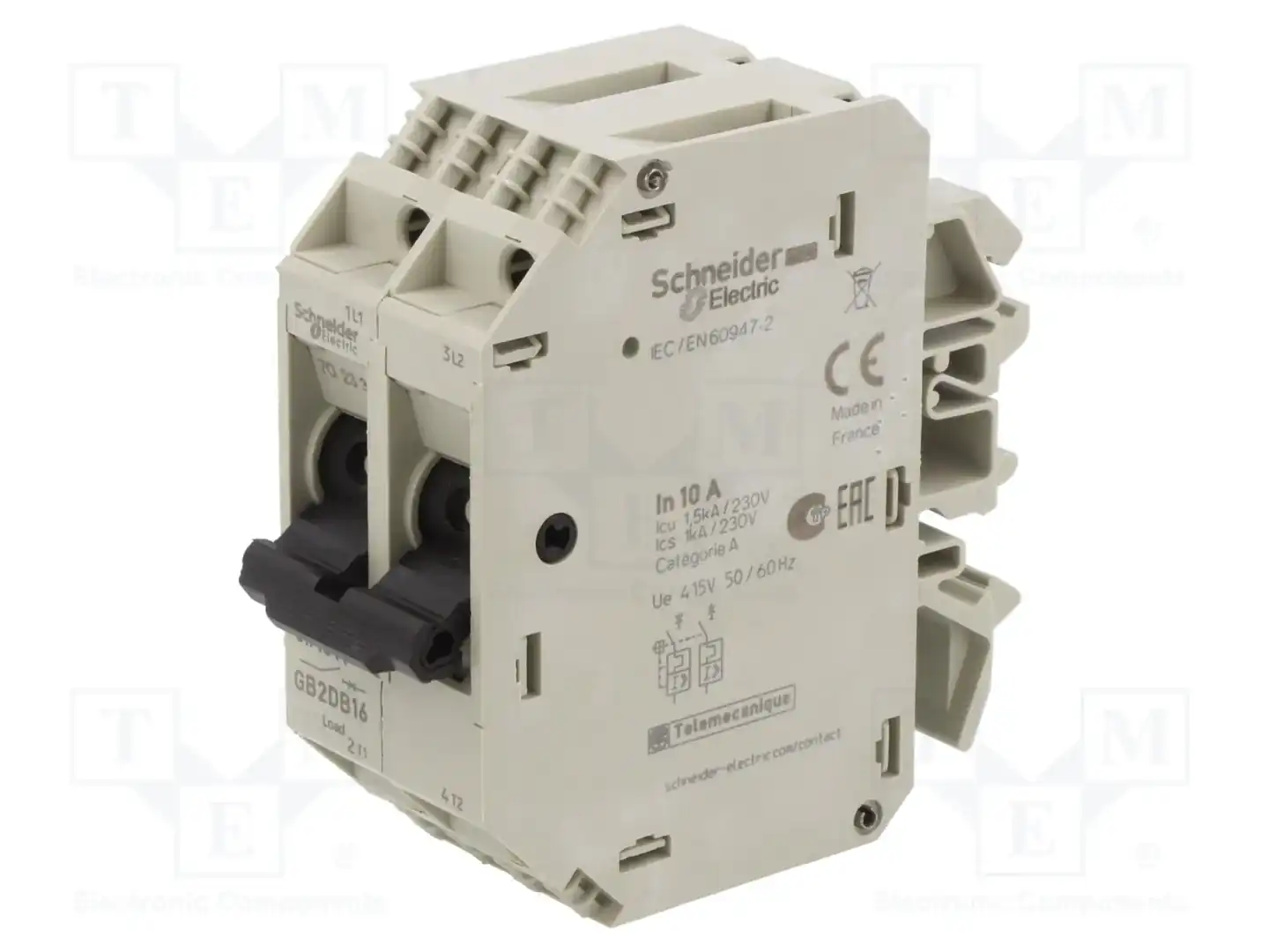 SCHNEIDER ELECTRIC GB2DB16 — Выключатели двигательные