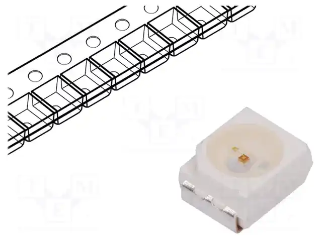 BROADCOM (AVAGO) HSMG-A100-H01J1 — Светодиоды SMD цветные