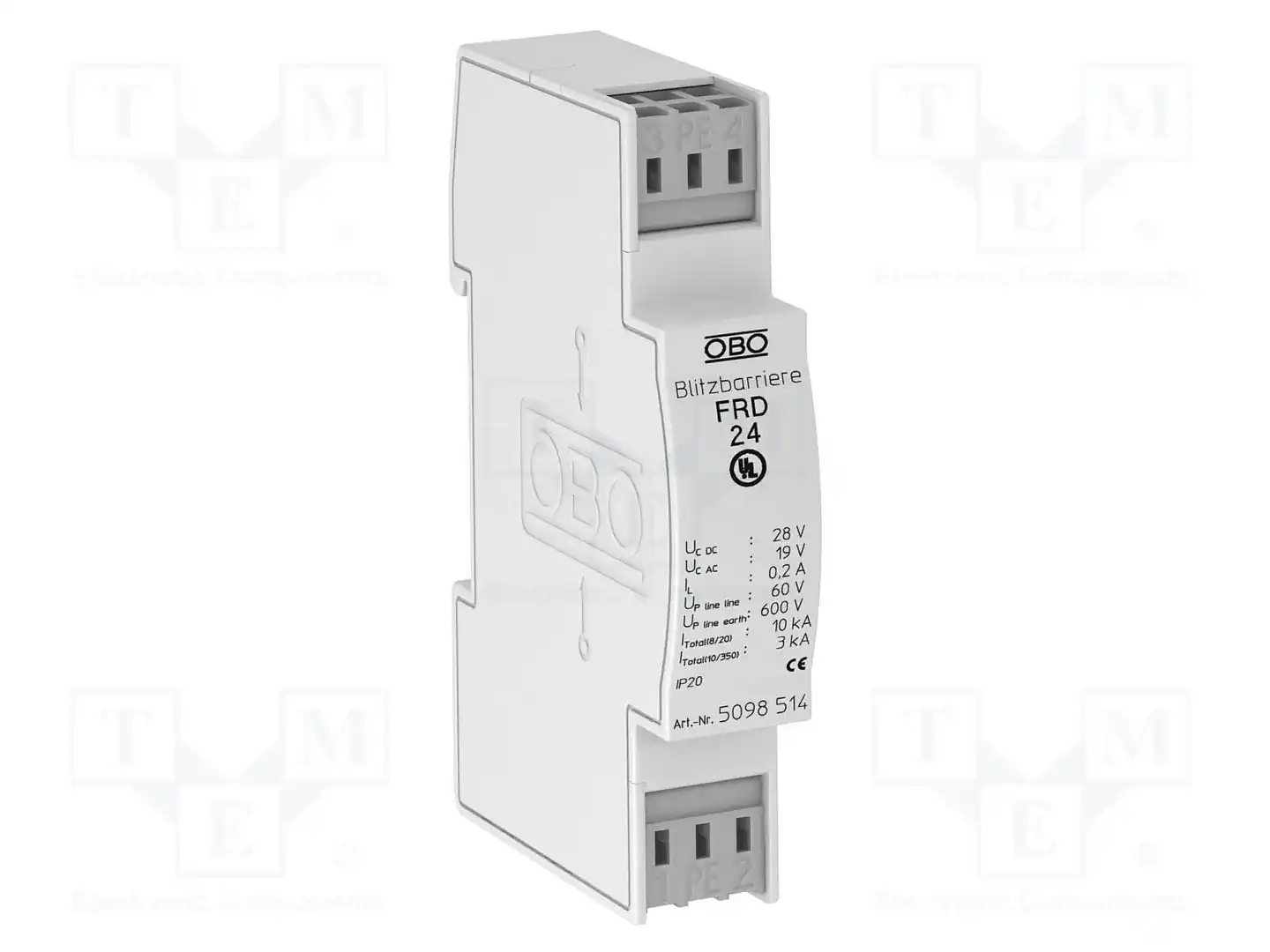 OBO BETTERMANN FRD 24 — Ограничители перенапряжения