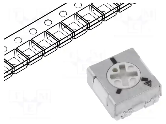 VISHAY TS53YJ501MR10 — Потенциометры SMD однооборотные