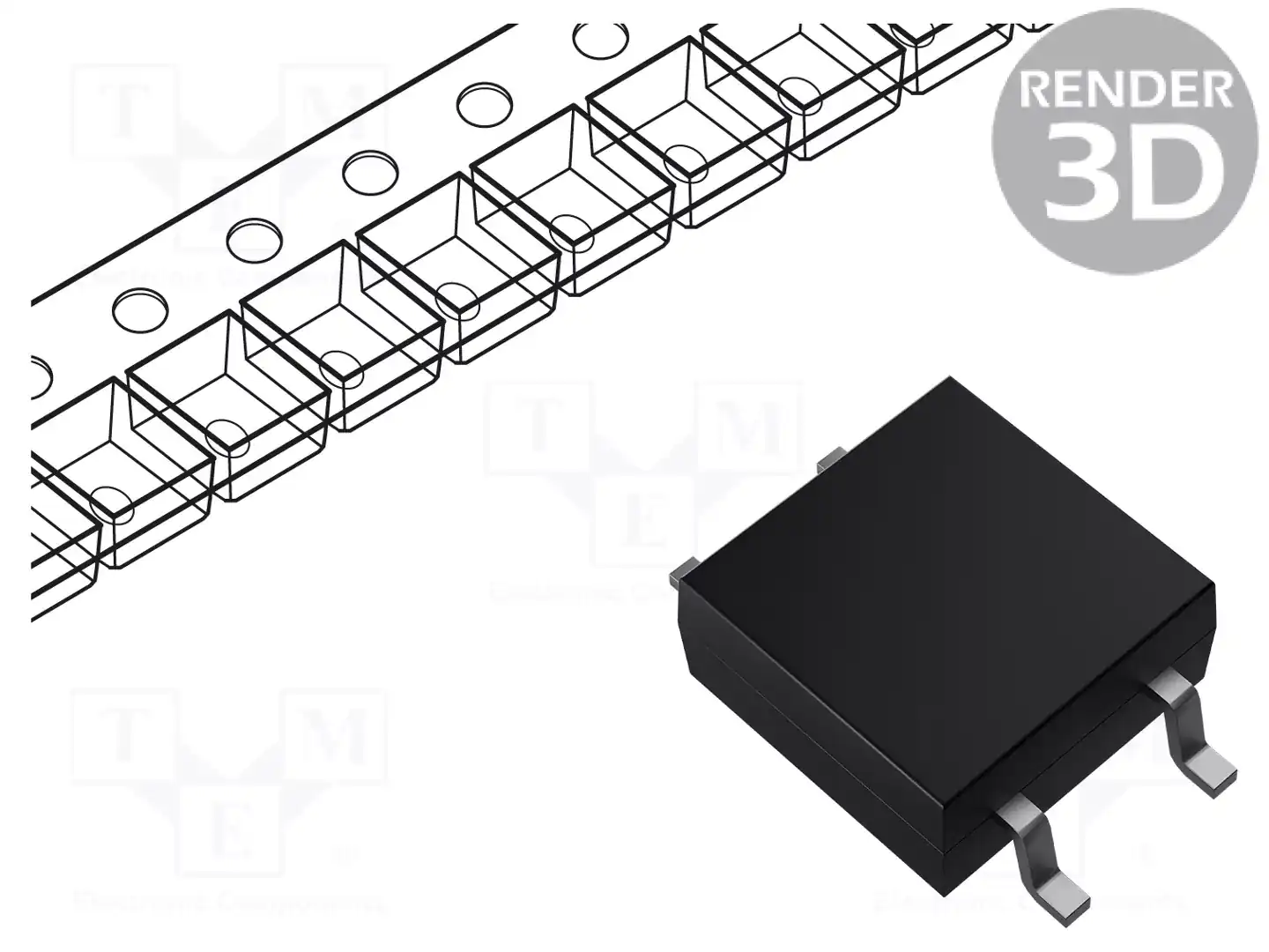 IXYS CPC1106NTR — Реле SSR однофазные