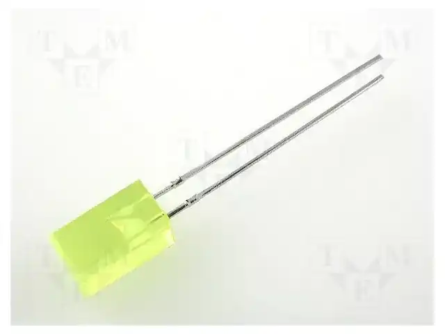 KINGBRIGHT ELECTRONIC L-1553YDT — Светодиоды THT прямоугольные