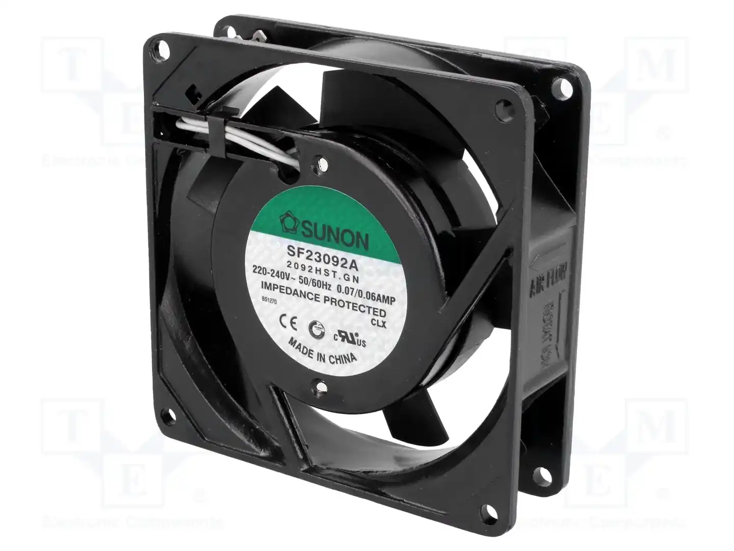 SUNON SF23092A2092HST.GN — Вентиляторы AC 230V