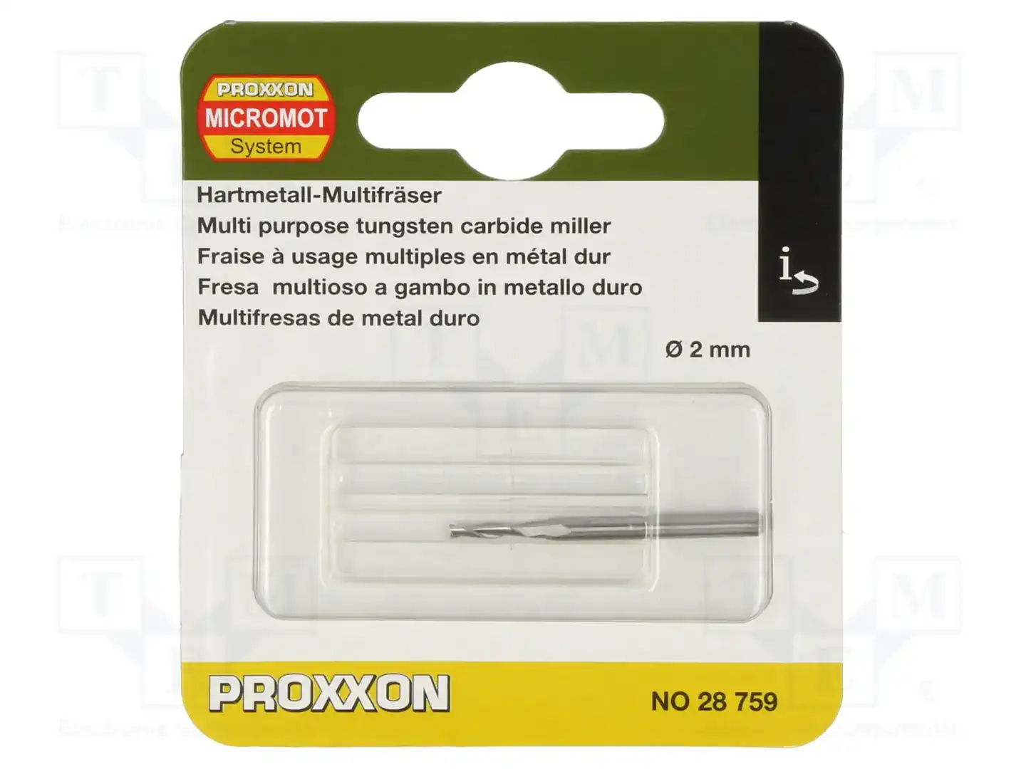 PROXXON 28759 — Фрезы