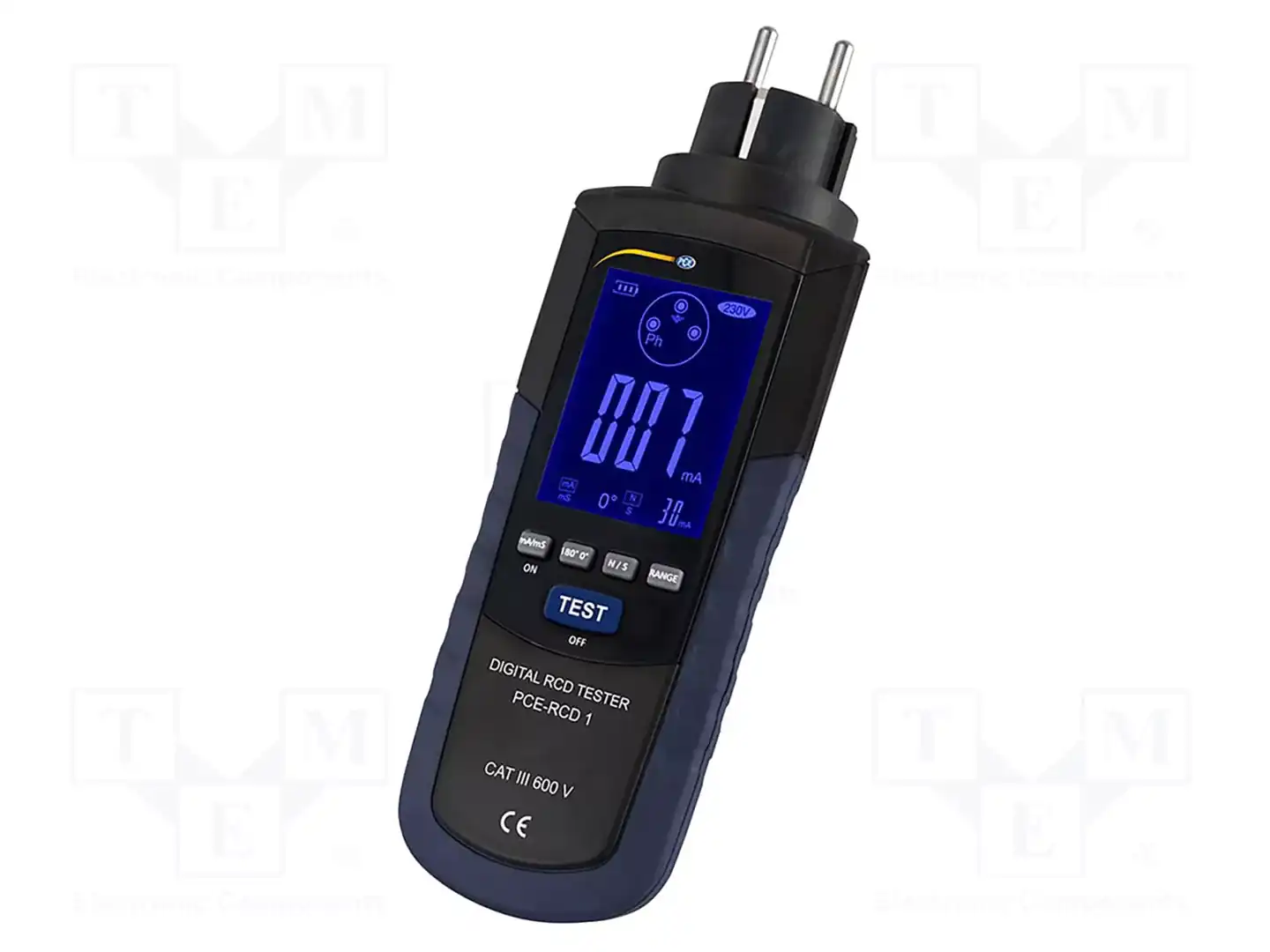 PCE INSTRUMENTS PCE-RCD 1 — Индикат., тестеры напряжен. и непрерывн