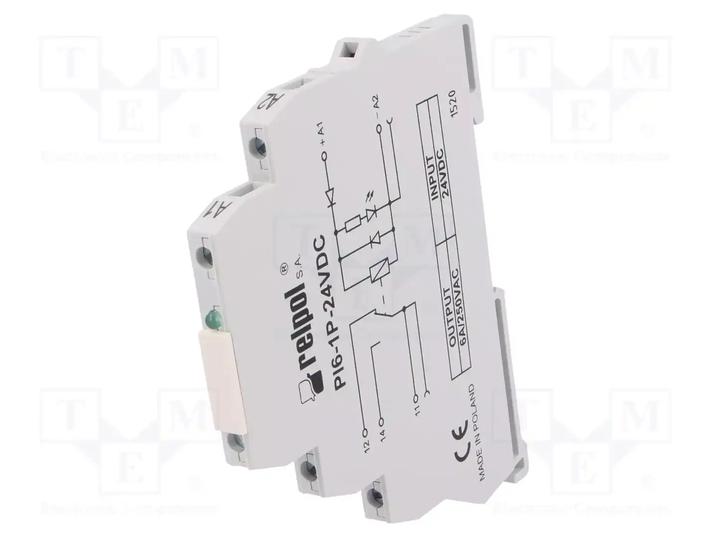 RELPOL PI6-1P-24VDC — Реле электромагн. - наборы