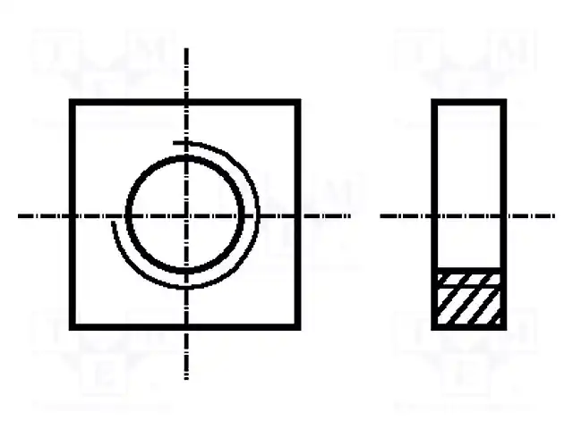 BOSSARD 1715003 — Гайки