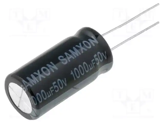 SAMXON EKM108M1HI25RRSHP — Конденсаторы электролитические THT