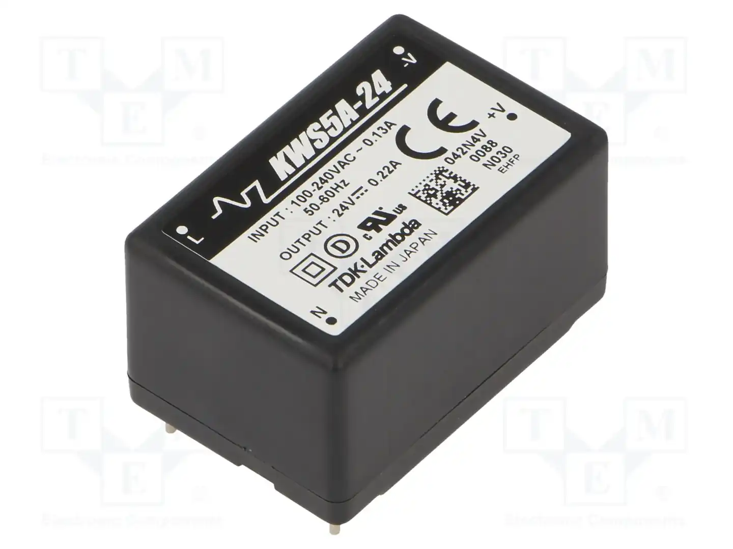 TDK-LAMBDA KWS5A-24 — Преобразователи AC/DC для PCB
