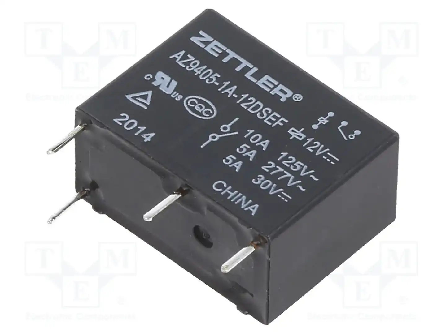 ZETTLER AZ9405-1A-12DSEF — Реле электромагн. миниатюрные