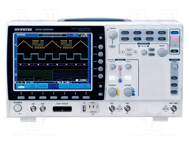 GW INSTEK GDS-2102A — Осциллоскопы цифровые