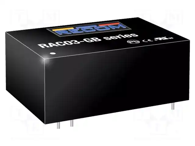 RECOM RAC03-15SGB — Преобразователи AC/DC для PCB