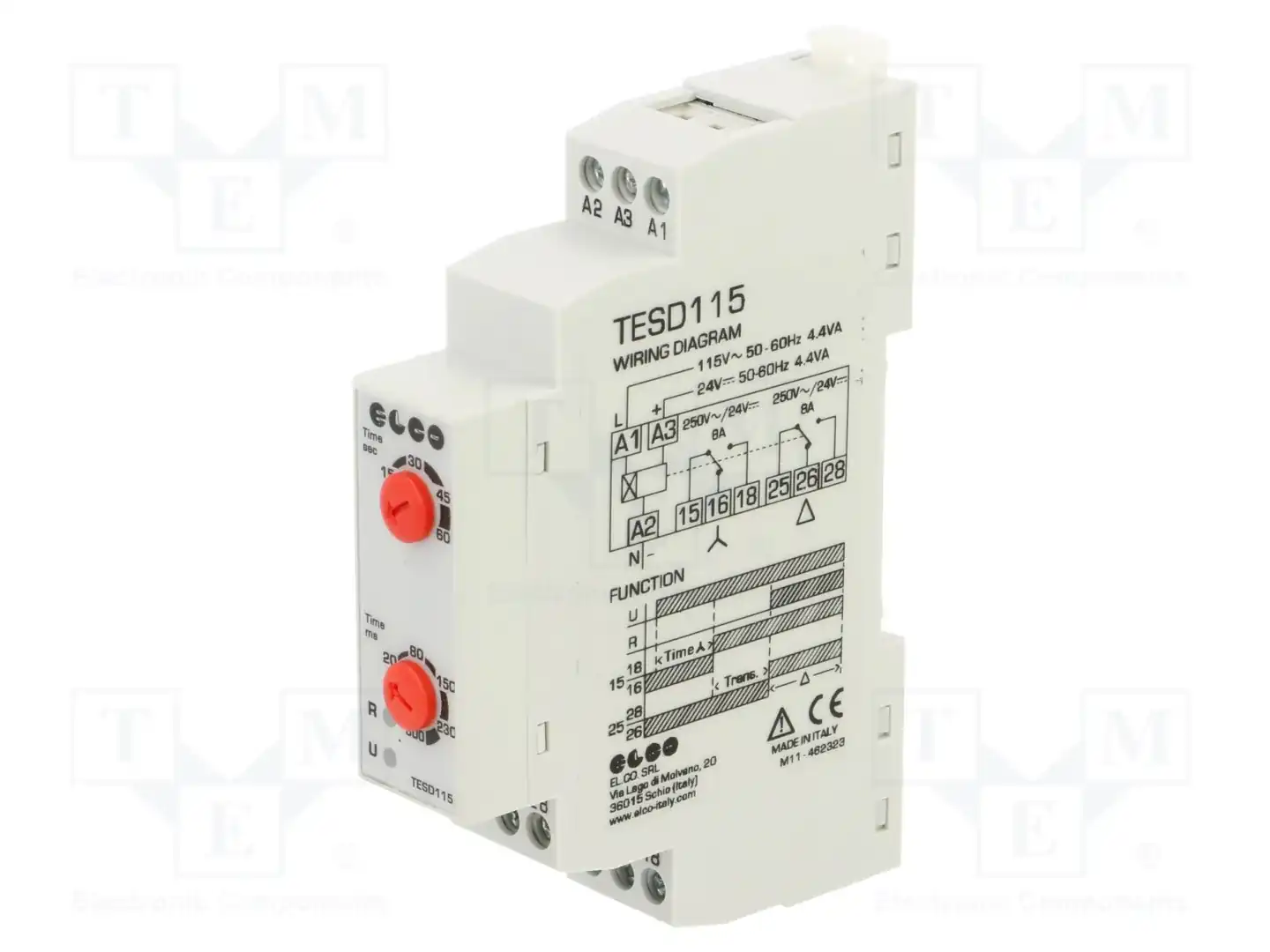 ELCO SRL TESD115 — Временные аналоговые реле