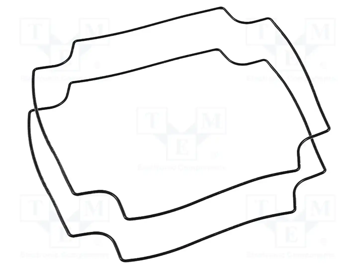 HAMMOND 1557FGASKET — Корпуса - аксессуары остальные