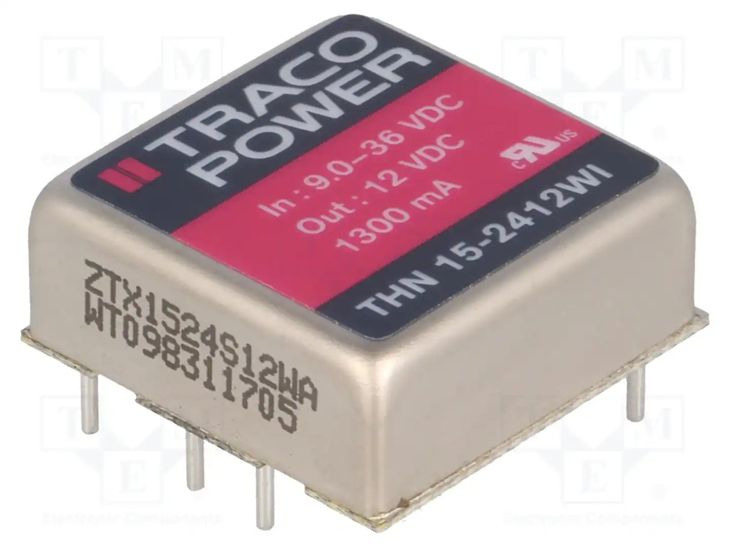 TRACO POWER THN 15-2412WI — Преобразователи DC/DC