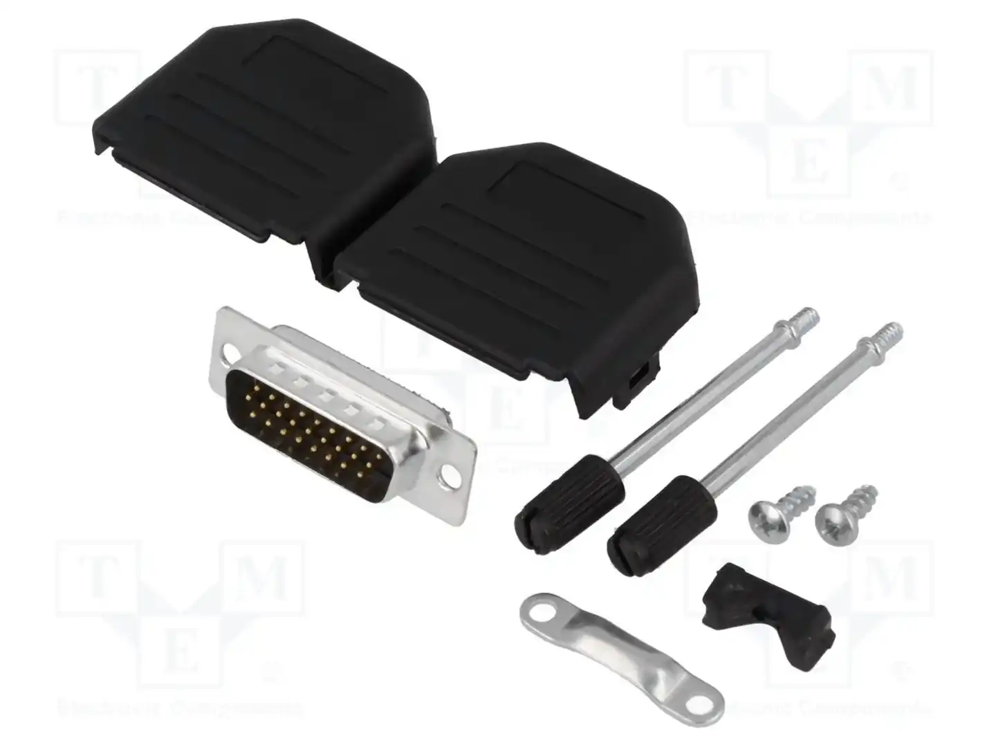 ENCITECH DPPK15-BK-HDP-K — Комплектные штекеры D-Sub