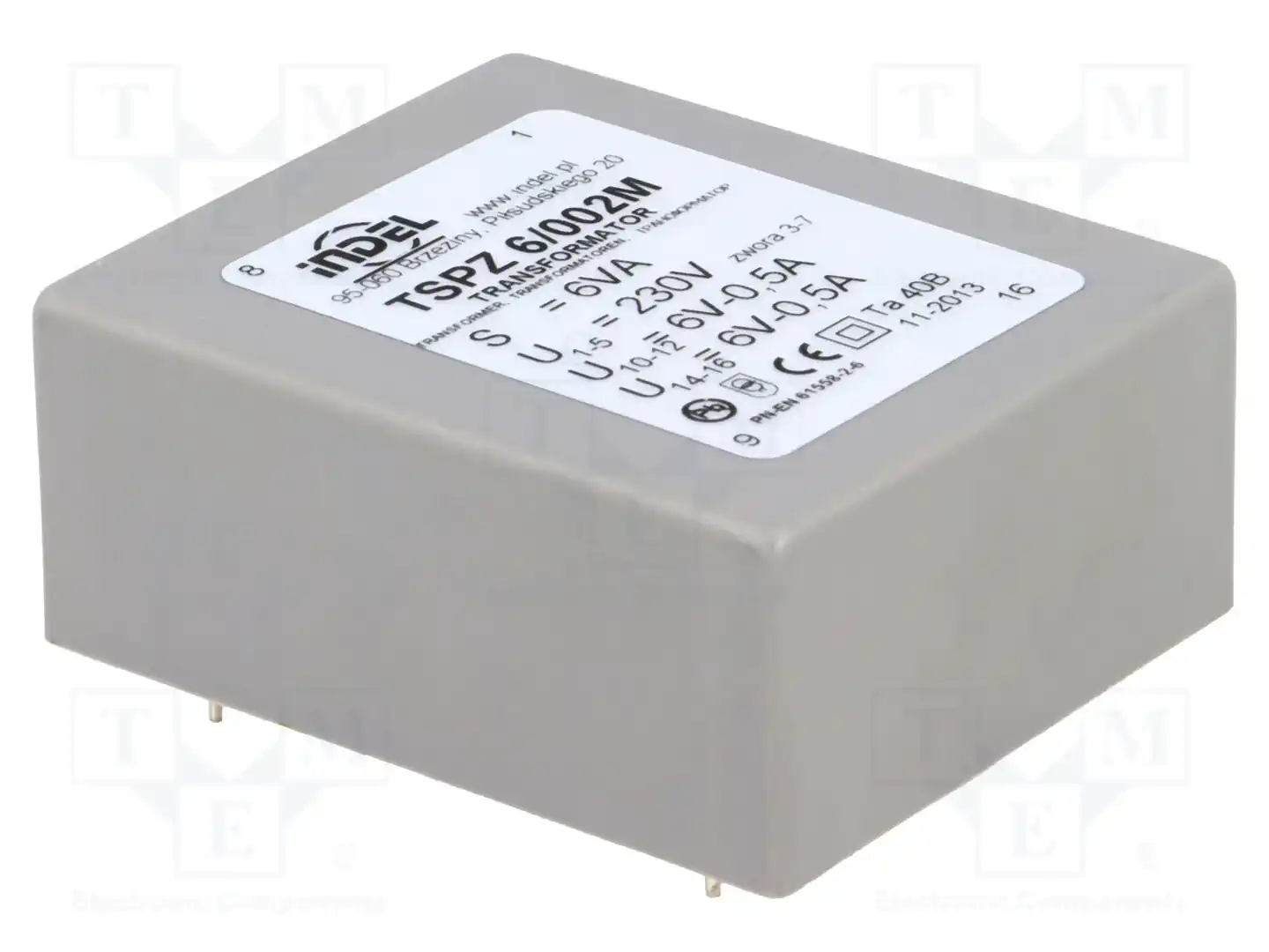 INDEL TSPZ6/002 — Трансформаторы PCB
