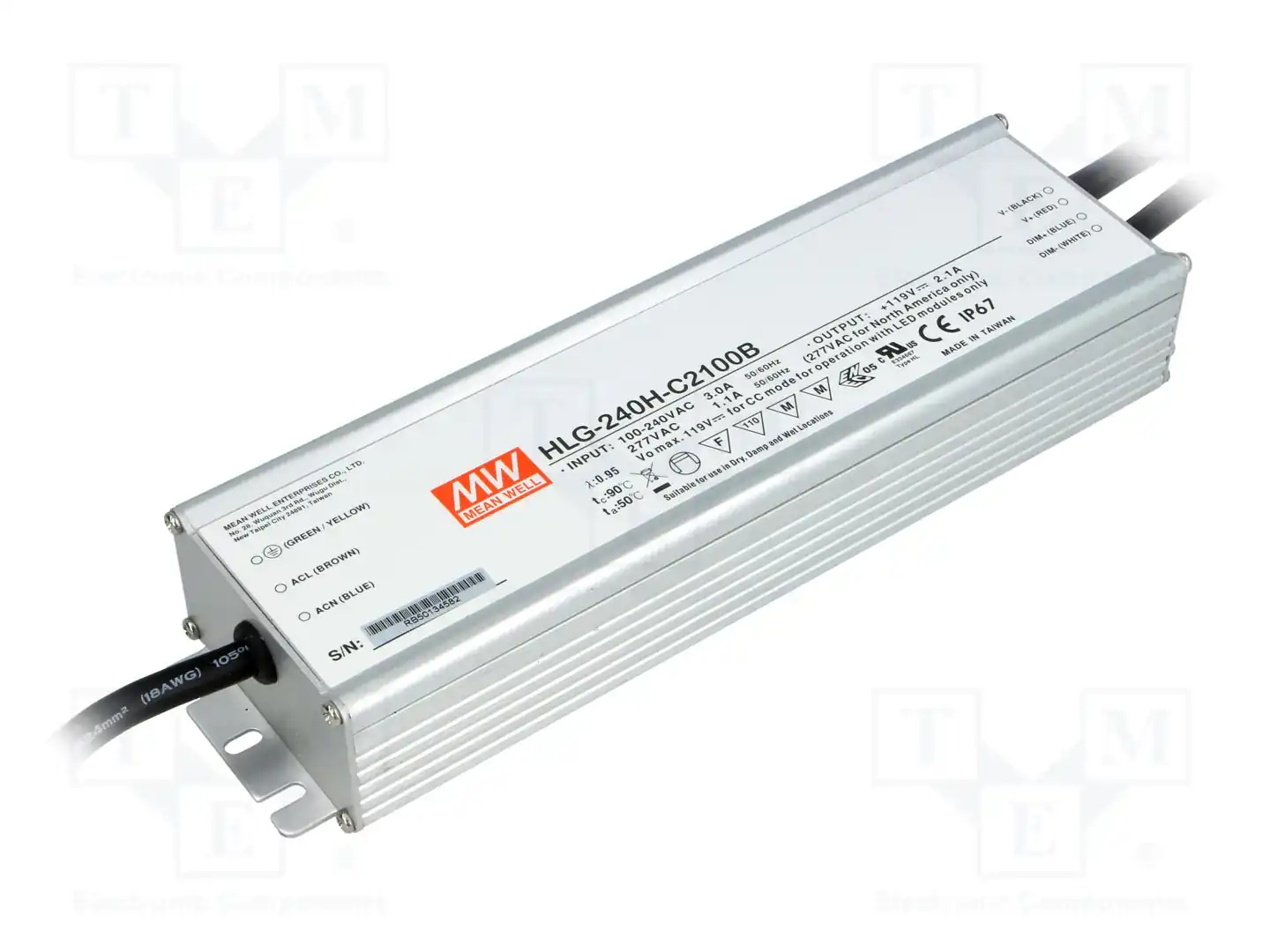 MEAN WELL HLG-240H-C2100B — Блоки питания для LED