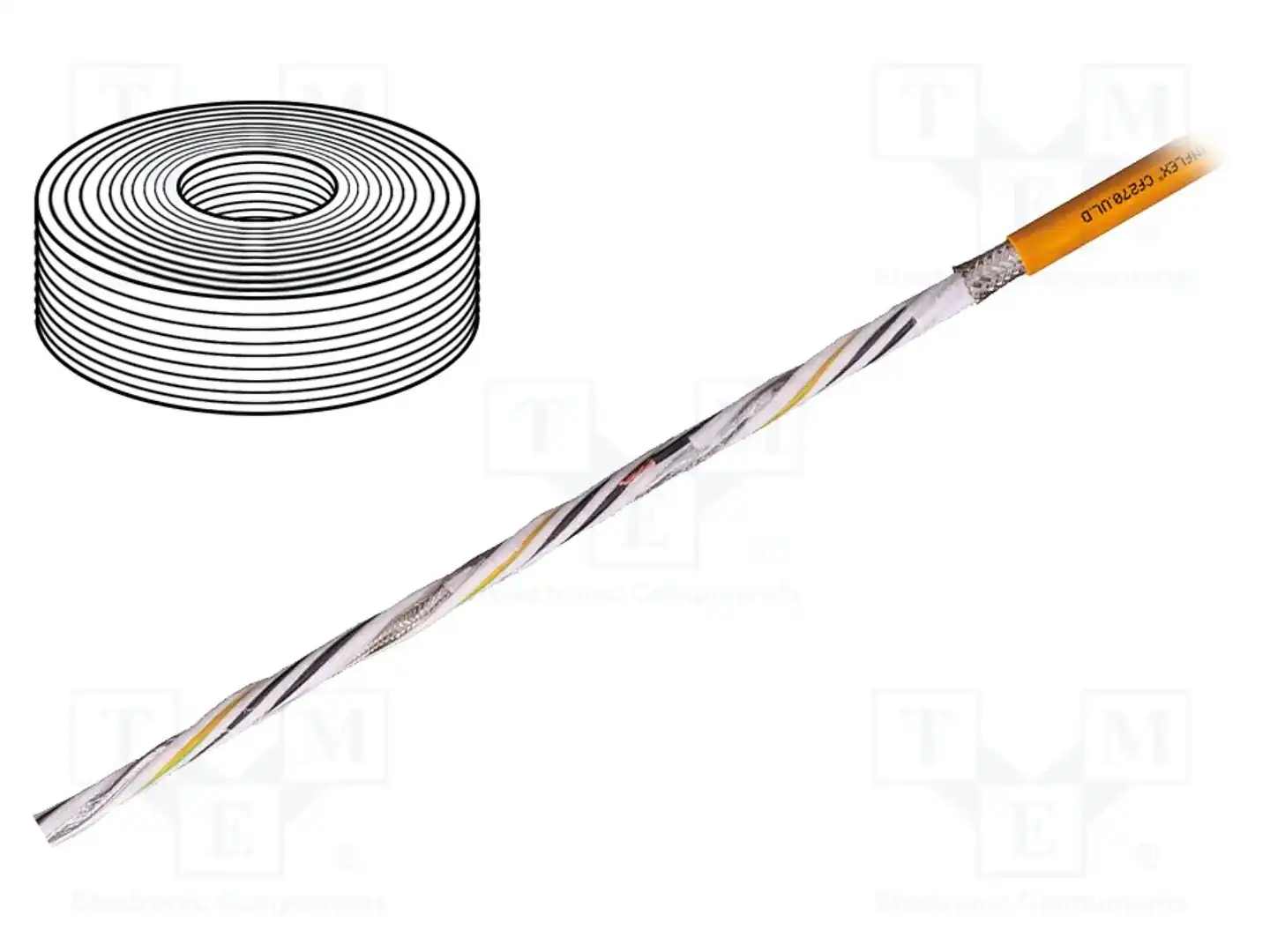 IGUS CF270.UL.700.01.D — Провода для направляющих- экранированные