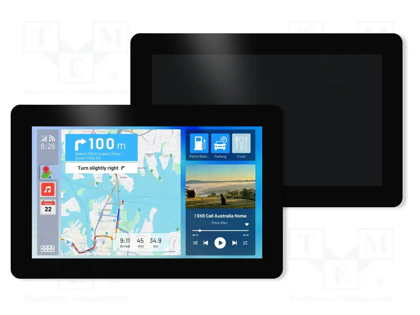 4D LCD 4DLCD-90-800-480-CT-CLB-475-R — Дисплеи TFT